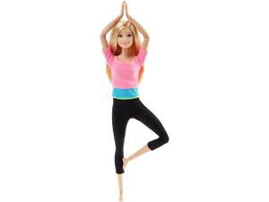 Barbie Made To Move Doll- Pink Top Barbie Made To Move Doll- Pink Top