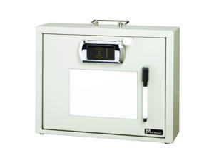 MMF Premium Steel Medication Case - Combination, Key Card and Security Code, Key Lock - Overall Size 9.5" x 12.3" x 3.8" MMF Premium Steel Medication Case - Combination, Key Card and Security Code, Key Lock - Overall Size 9.5" x 12.3" x 3.8"