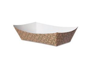 Eco-Products EPFT100 Sugarcane Food Trays, White/Kraft, 1 Lb Capacity, 6 1/2 X 4 3/8 X 1 1/2,1000/Ct Eco-Products EPFT100 Sugarcane Food Trays, White/Kraft, 1 Lb Capacity, 6 1/2 X 4 3/8 X 1 1/2,1000/Ct
