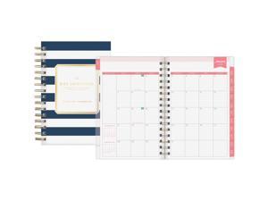 2017-2018 monthly planner looseleaf refill