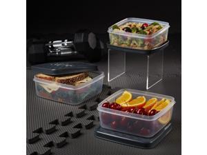 Medport 944FFJXCONTSET1 Jaxx Leak-Proof Meal Prep Container Set Medport 944FFJXCONTSET1 Jaxx Leak-Proof Meal Prep Container Set