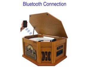 Boytone BT25WP Turntable 8 In 1 With Bluetooth Connection Boytone BT25WP Turntable 8 In 1 With Bluetooth Connection