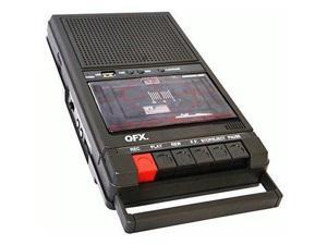 QFX RETRO-39 Shoebox Tape Recorder with USB Player QFX RETRO-39 Shoebox Tape Recorder with USB Player