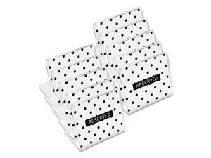 Universal Mini Table-Top Sign 1 1/2" x 2" Clear 76861 Universal Mini Table-Top Sign 1 1/2" x 2" Clear 76861