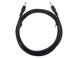 Rocstor Y10C190-B1 10Ft Slim 3.5Mm Stereo Cable Male To Male Gold Plated Black Rocstor Y10C190-B1 10Ft Slim 3.5Mm Stereo Cable Male To Male Gold Plated Black