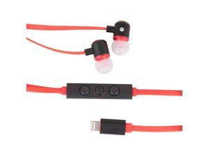 Urban Factory - LEA01UF - Urban Factory Earphones With Lightning Connector - Stereo - Red - Lightning Connector - Wired Urban Factory - LEA01UF - Urban Factory Earphones With Lightning Connector - Stereo - Red - Lightning Connector - Wired