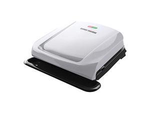 George Foreman 4-Serving Removable Plate & Panini Grill Platinum GRP1060P George Foreman 4-Serving Removable Plate & Panini Grill Platinum GRP1060P