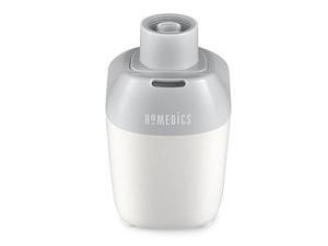 homedics personal travel ultrasonic humidifier | portable mister, 9 hour runtime, silent personal water purifier | bonus free travel bag, uses standard water bottle, car, office, cubicle & bedroom homedics personal travel ultrasonic humidifier | portable mister, 9 hour runtime, silent personal water purifier | bonus free travel bag, uses standard water bottle, car, office, cubicle & bedroom