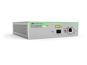 Allied Telesis AT-PC2000/SP-90 At-Pc2000/Sp - Fiber Media Converter - Gige - 10Base-T, 100Base-Tx, 1000Base-T, 1000Base-X, 100Base-X - Sfp (Mini-Gbic) / Rj-45 - 850 Nm Allied Telesis AT-PC2000/SP-90 At-Pc2000/Sp - Fiber Media Converter - Gige - 10Base-T, 100Base-Tx, 1000Base-T, 1000Base-X, 100Base-X - Sfp (Mini-Gbic) / Rj-45 - 850 Nm