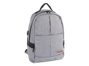 Swiss Mobility Gray Notebook Case Sterling Slim Business Backpack, Holds Laptops 15.6" Model BKP1066SMGRY Swiss Mobility Gray Notebook Case Sterling Slim Business Backpack, Holds Laptops 15.6" Model BKP1066SMGRY