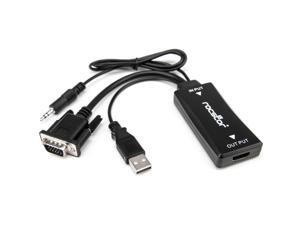 Rocstor VGA to HDMI Adapter with USB Power & Audio Rocstor VGA to HDMI Adapter with USB Power & Audio