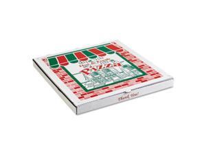 Arvco ARV 9084393 Corrugated Pizza Boxes, Kraft/White, 8.00" x 8.00", 50/Carton Arvco ARV 9084393 Corrugated Pizza Boxes, Kraft/White, 8.00" x 8.00", 50/Carton
