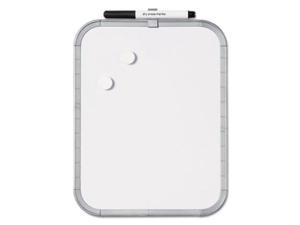 Mastervision CLK030203 Magnetic Dry Erase Board, 14.00" x 11.00", White Plastic Frame Mastervision CLK030203 Magnetic Dry Erase Board, 14.00" x 11.00", White Plastic Frame