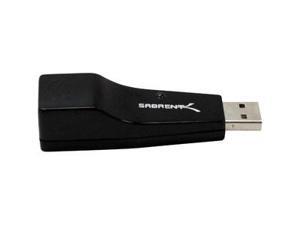 Sabrent NT-USB20 USB 2.0 to RJ45 10/100 Converter Sabrent NT-USB20 USB 2.0 to RJ45 10/100 Converter