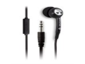 iFrogz EarPollution Plugz Earbuds with Mic - Black
