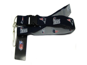 NFL New Eagland Patriots Two Tone Lanyard NFL New Eagland Patriots Two Tone Lanyard