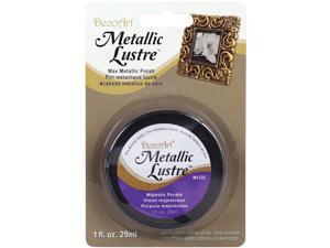 Metallic Lustre Wax Finish 1oz-Majestic Purple Metallic Lustre Wax Finish 1oz-Majestic Purple