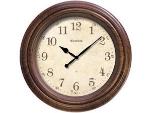 Westclox 33883P 10" Realistic Woodgrain Wall Clock Westclox 33883P 10" Realistic Woodgrain Wall Clock
