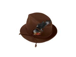 Deluxe Brown German Oktoberfest Costume Hat Deluxe Brown German Oktoberfest Costume Hat