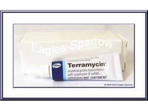 Terramycin Ophthalmic Ointment w/Polymyxin B Sulfate - WHITE BOXED - Expiration: April 2026