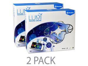 2 Pack Lumi Gaming Drone 8.25" Quadcopter for iOS & Android,Bluetooth,Follow-Me 2 Pack Lumi Gaming Drone 8.25" Quadcopter for iOS & Android,Bluetooth,Follow-Me