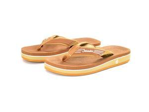 Islander Unisex All-Weather Comfortable and Stylish Flip-Flop Sandals - Brown - M7/W9 Islander Unisex All-Weather Comfortable and Stylish Flip-Flop Sandals - Brown - M7/W9