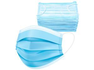 1000 Pack Disposable Face Masks w/ Elastic Ear Loop, 3 Ply Comfortable & Breathable for Blocking Dust Air Pollution Dust Protection 1000 Pack Disposable Face Masks w/ Elastic Ear Loop, 3 Ply Comfortable & Breathable for Blocking Dust Air Pollution Dust Protection