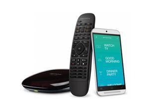 Logitech Recertified 915-000239 Harmony Home Wireless Hub with Remote Control & iOS / Android App - Black