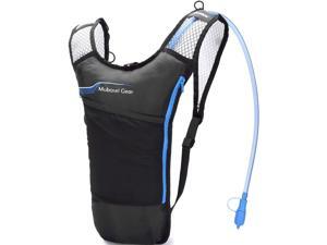 Lightweight BPA Free Thermal Insulated Hydration Backpack with 2L Bladder, Blue Lightweight BPA Free Thermal Insulated Hydration Backpack with 2L Bladder, Blue