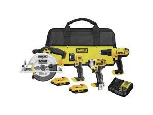 Dewalt DCK466D2 20V MAX Lithium-Ion Cordless 4-Tool Combo Kit (2 Ah) Dewalt DCK466D2 20V MAX Lithium-Ion Cordless 4-Tool Combo Kit (2 Ah)