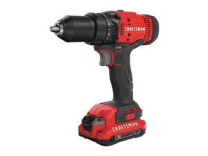 Refurbished: Craftsman CMCD700C1R 20V Variable Speed Lithium-Ion 1/2 in. Cordless Drill Driver Kit