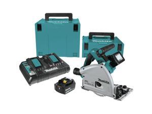 Makita XPS01PMJ 18V X2 (36V) LXT Brushless Lithium-Ion 6-1/2 in. Cordless Plunge Circular Saw Kit with 2 Batteries (4 Ah)