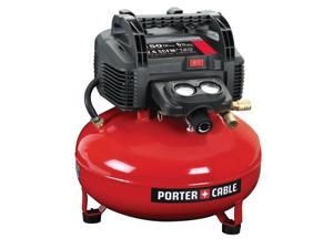 Porter-Cable C2002-ECOM 0.8 HP 6 Gallon Oil-Free Pancake Air Compressor