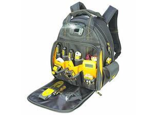 Dewalt DGL523 57-Pocket LED Lighted Tool Backpack Dewalt DGL523 57-Pocket LED Lighted Tool Backpack