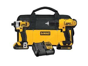 DEWALT 20-Volt Max Lithium-Ion Cordless Combo Kit (2-Tool)