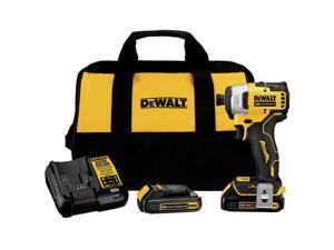 Dewalt DCF809C2 ATOMIC 20V MAX Brushless Lithium-Ion 1/4 in. Cordless Impact Driver Kit with (2) 1.5 Ah Batteries Dewalt DCF809C2 ATOMIC 20V MAX Brushless Lithium-Ion 1/4 in. Cordless Impact Driver Kit with (2) 1.5 Ah Batteries