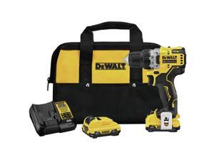 Dewalt DCD701F2 XTREME 12V MAX Brushless Lithium-Ion 3/8 in. Cordless Drill Driver Kit (2 Ah)