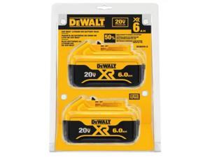 DeWALT DCB206-2 20-Volt 6.0-Ah MAX XR Premium Lithium-Ion Battery Pack - 2pk DeWALT DCB206-2 20-Volt 6.0-Ah MAX XR Premium Lithium-Ion Battery Pack - 2pk