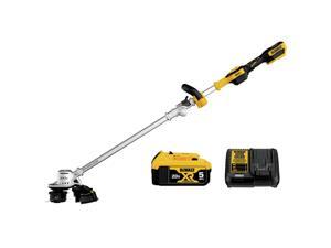 Dewalt DCST922P1 20V MAX Lithium-Ion Cordless 14 in. Folding String Trimmer Kit (5 Ah)
