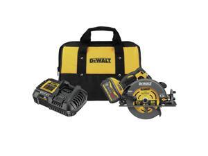 Dewalt DCS578X1 FLEXVOLT 60V MAX Brushless Lithium-Ion 7-1/4 in. Cordless Circular Saw Kit with Brake and (1) 9 Ah Battery