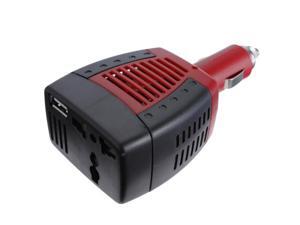 SUVPR DC AC 75W Car Power Inverter Laptop Adapter For Cellphone GPS USB Port 5V 12V DC to 220V AC Charger SUVPR DC AC 75W Car Power Inverter Laptop Adapter For Cellphone GPS USB Port 5V 12V DC to 220V AC Charger
