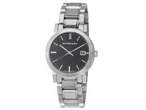 Burberry Black Dial Stainless Steel Unisex Watch BU9001 Burberry Black Dial Stainless Steel Unisex Watch BU9001