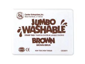 Center Enterprises Inc - Jumbo Washable Stamp Pad - Brown Center Enterprises Inc - Jumbo Washable Stamp Pad - Brown