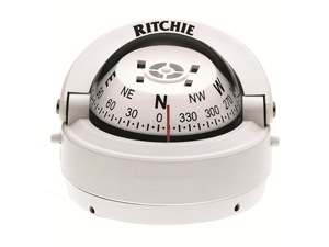 Ritchie S-53W Explorer Compass - Surface Mount - White Ritchie S-53W Explorer Compass - Surface Mount - White