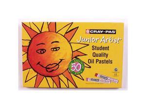 Cray-Pas Jr. Artist Oil Pastels 50/Pkg- Cray-Pas Jr. Artist Oil Pastels 50/Pkg-