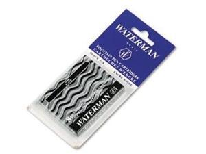 Waterman Black Fountain Pen Pen Refill Card 8-pack Waterman Black Fountain Pen Pen Refill Card 8-pack