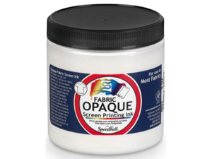 Speedball Fabric Screen Print 8oz Opaque Pearly White Speedball Fabric Screen Print 8oz Opaque Pearly White