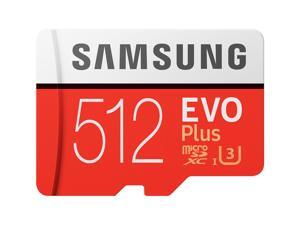 Samsung EVO Plus 512 GB Class 10/UHS-I (U3) microSDXC Samsung EVO Plus 512 GB Class 10/UHS-I (U3) microSDXC