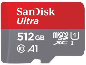 SanDisk SDSQUA4-512G-GN6MN MAS 512GB 8pin microSDXC r120MB/s C10 U1 A1 UHS-I SanDisk Ultra microSDXC Memory Card w/out Adapter