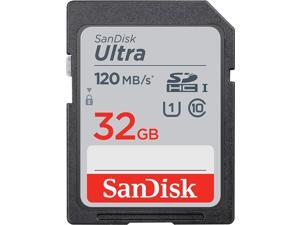 SanDisk 32GB Ultra SDHC UHS-I / Class 10 Memory Card, Speed Up to 120MB/s (SDSDUN4-032G-GN6IN)